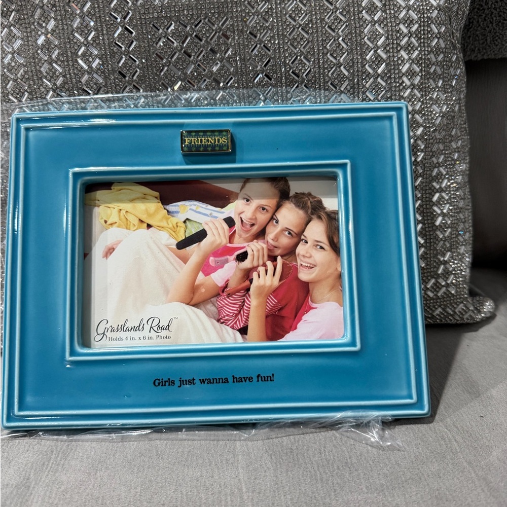 Friends Blue Photo Frame - Grassland Road